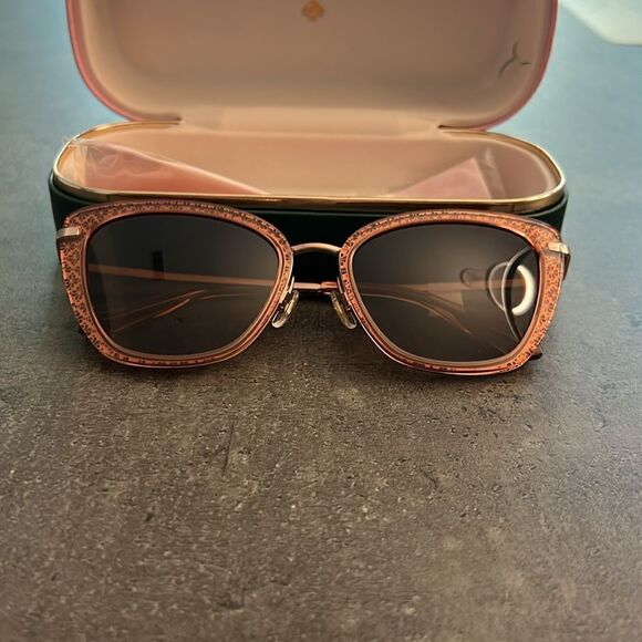 NWT Kate Spade 53Mm cat eye sunglasses pink main image 4